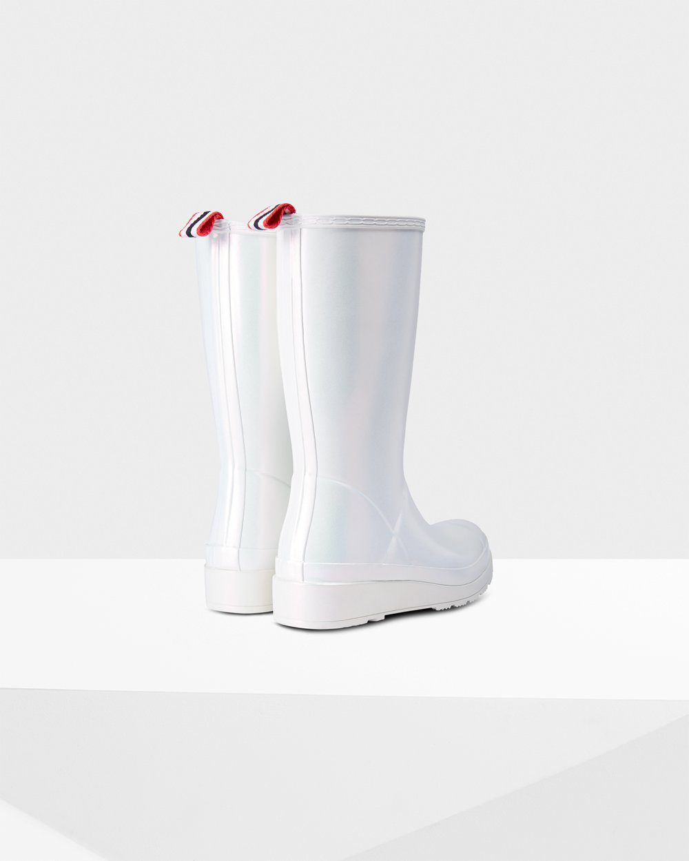 Women Hunter Original Tall Nebula Rain | Play Boots Silver | NZ-9427-ZXEQ